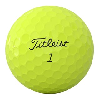 Titleist AVX golfové míčky, žluté