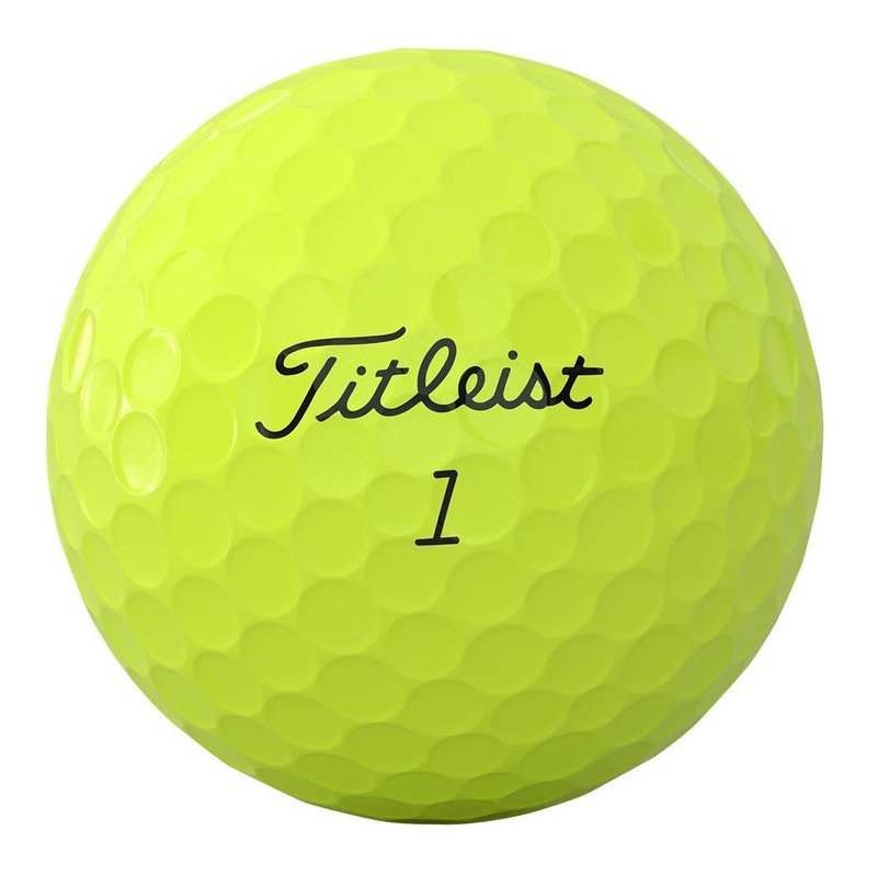 Titleist AVX golfové míčky, žluté