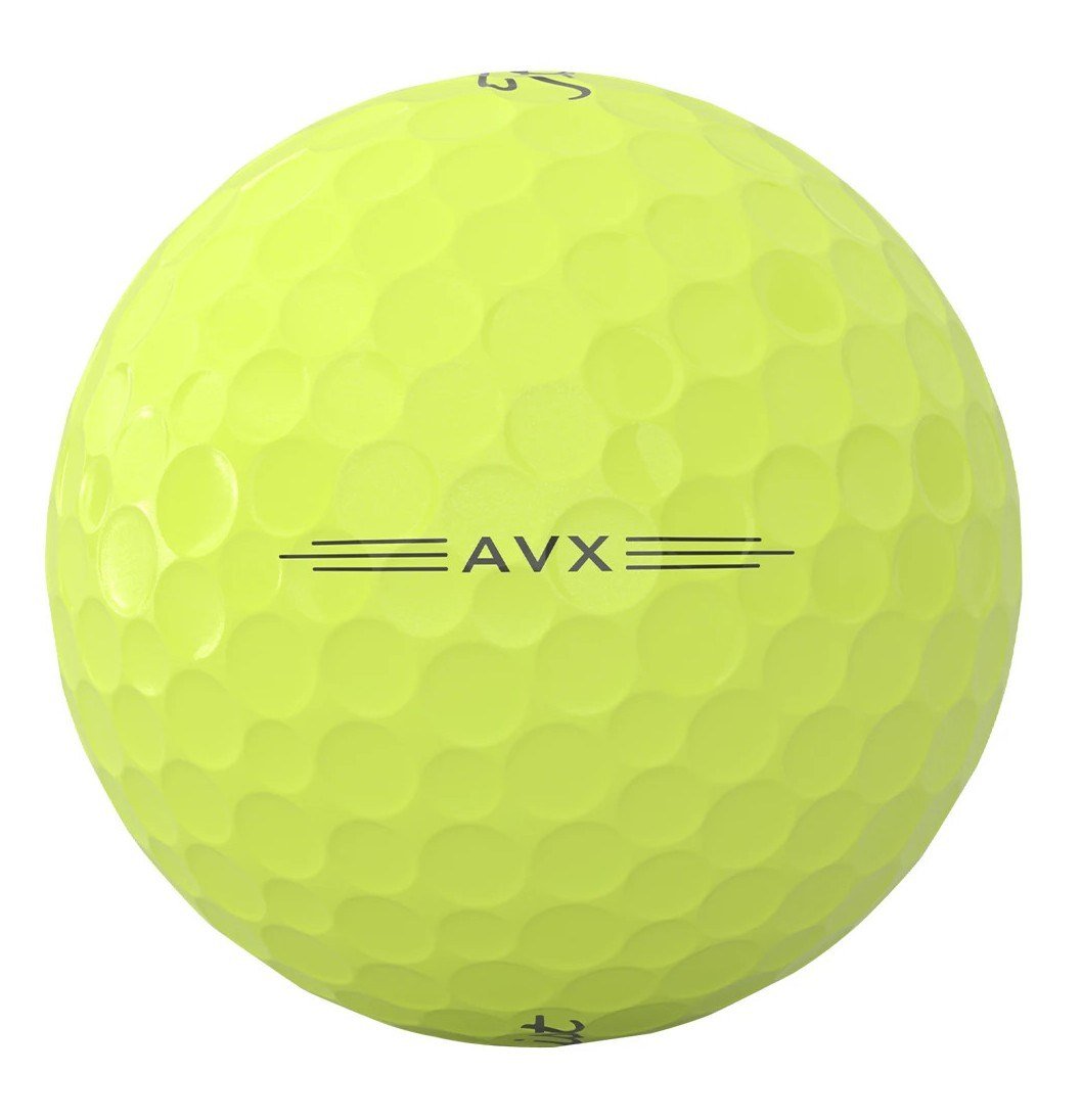 Titleist AVX golfové míčky, žluté