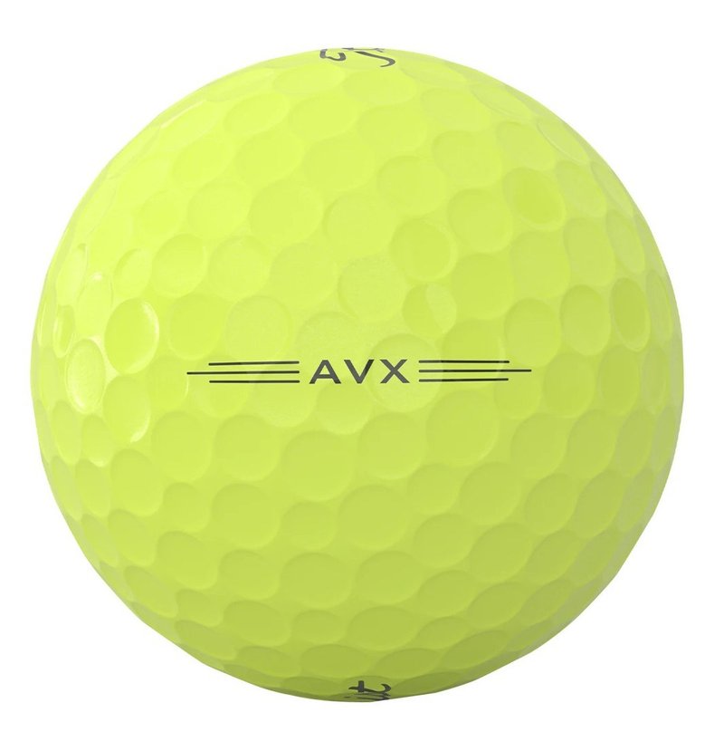 Titleist AVX golfové míčky, žluté