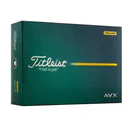 Titleist AVX golfové míčky, žluté