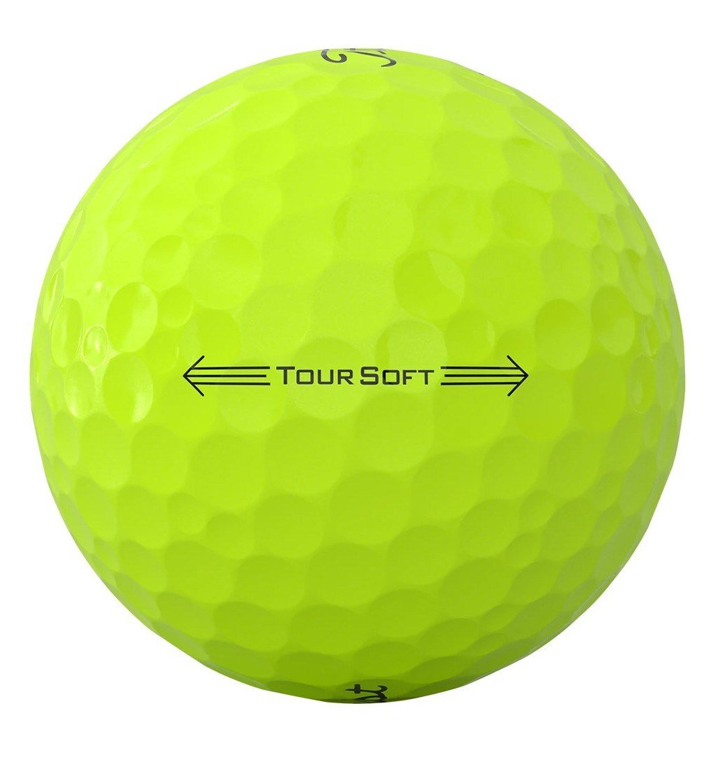 Titleist Tour Soft golfové míčky, žluté