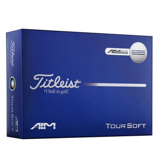 Titleist Tour Soft AIM Blue golfové míčky