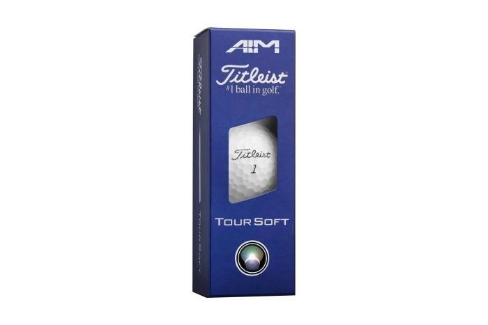 Titleist Tour Soft AIM Red golfové míčky