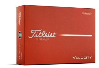 Titleist Velocity golfové míčky, oranžové