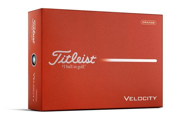 Titleist Velocity golfové míčky, oranžové