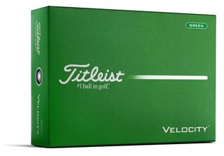 Titleist Velocity golfové míčky, zelené