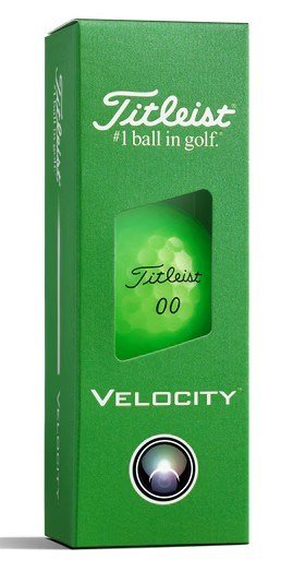 Titleist Velocity golfové míčky, zelené