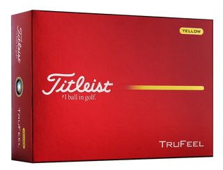 Titleist TruFeel golfové míčky, žluté
