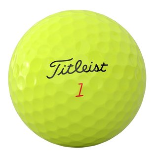 Titleist TruFeel golfové míčky, žluté