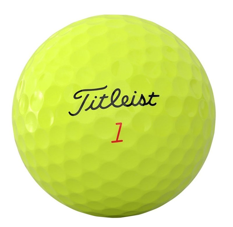 Titleist TruFeel golfové míčky, žluté
