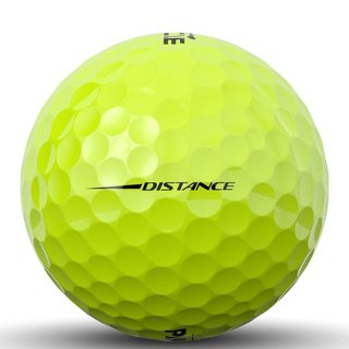 Pinnacle Distance golfové míčky, žluté, 15ks