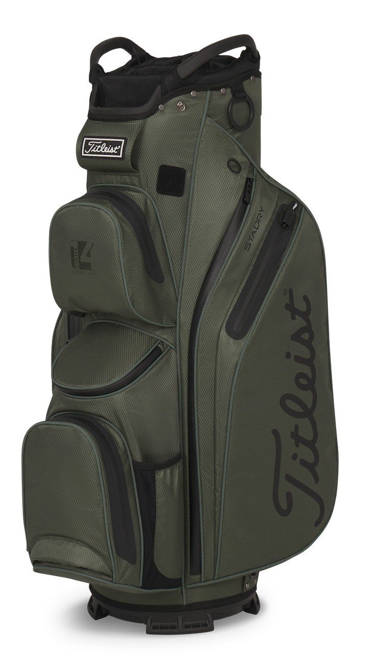 Titleist 14 StaDry cart bag, cypres/black