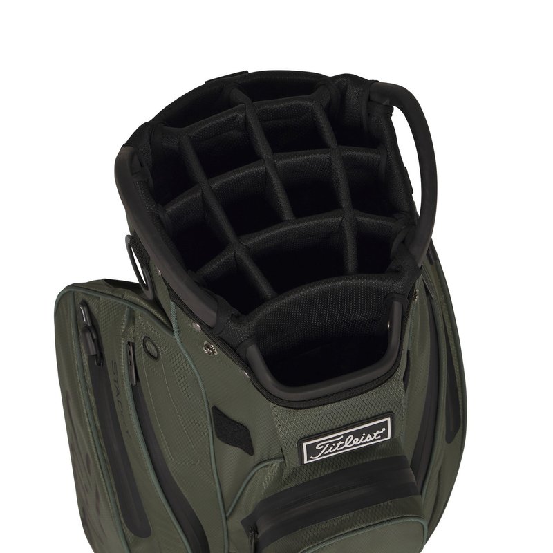 Titleist 14 StaDry cart bag, cypres/black