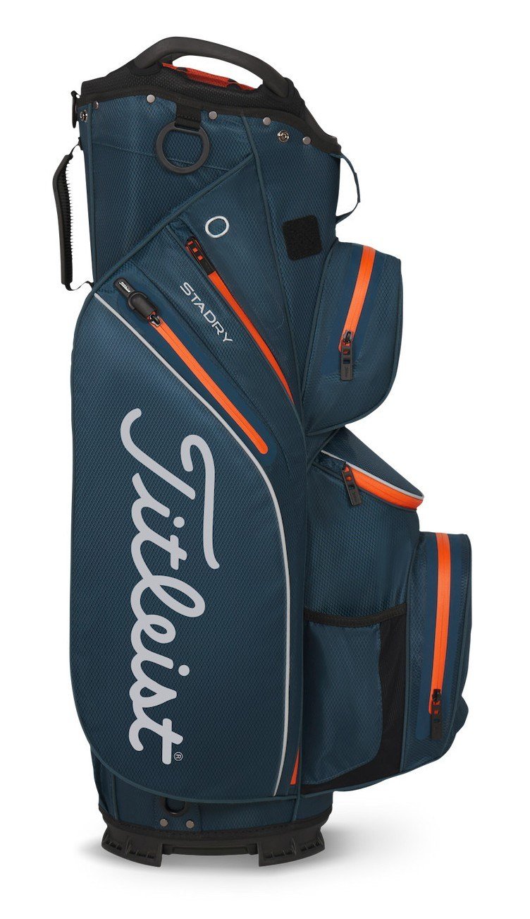 Titleist 14 StaDry cart bag, monterey/flame/marble
