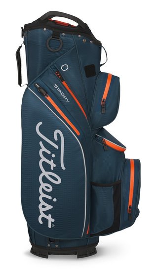 Titleist 14 StaDry cart bag, monterey/flame/marble