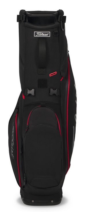 Titleist Players S4 StaDry stand bag, černo/červeno/graphite