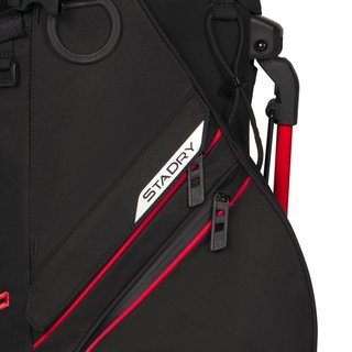 Titleist Players S4 StaDry stand bag, černo/červeno/graphite
