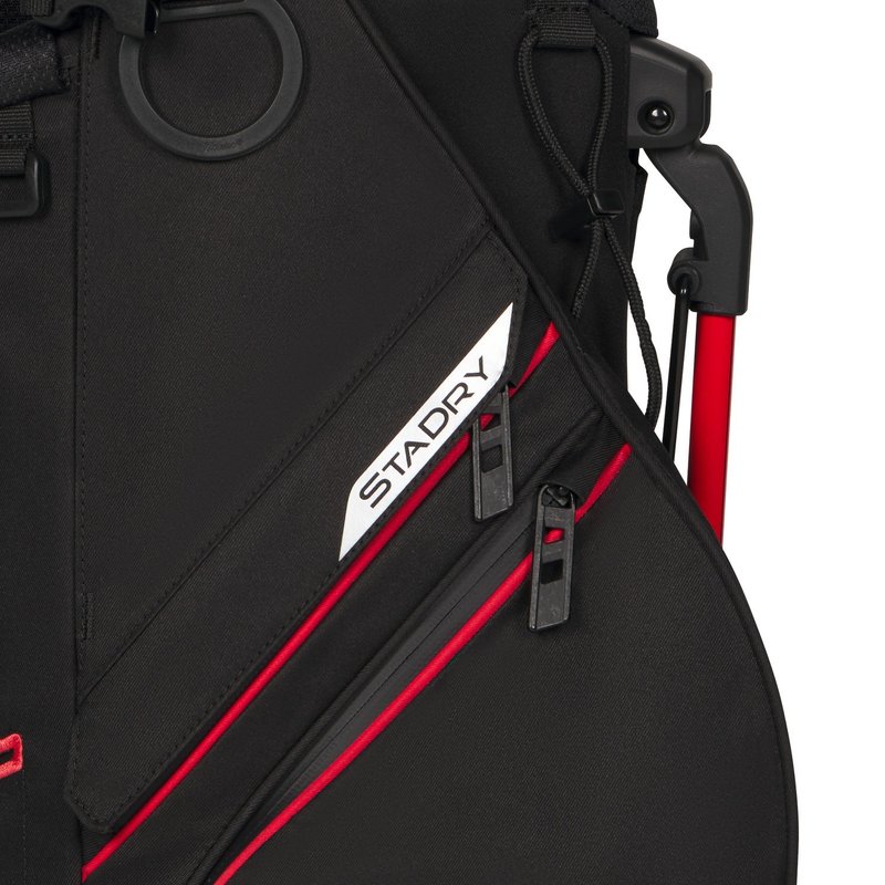 Titleist Players S4 StaDry stand bag, černo/červeno/graphite