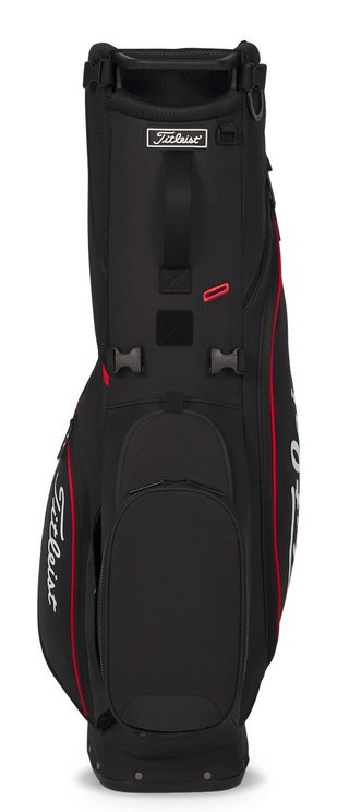 Titleist Players S4 stand bag, černo/červeno/bílý