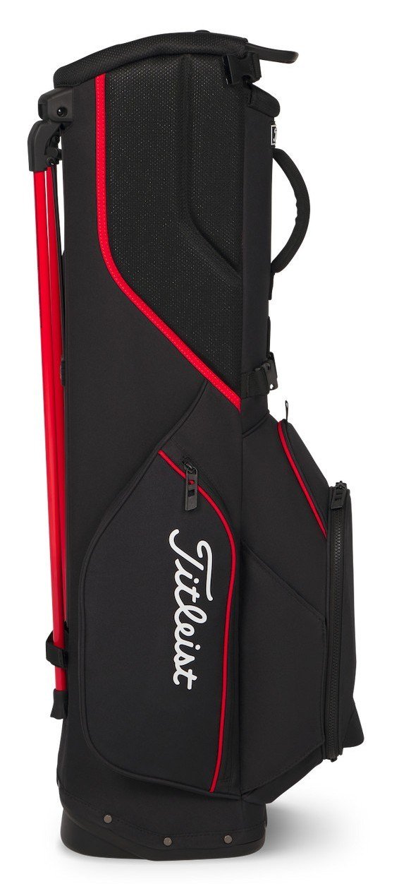 Titleist Players S4 stand bag, černo/červeno/bílý