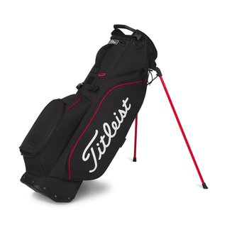 Titleist Players S4 stand bag, černo/červeno/bílý