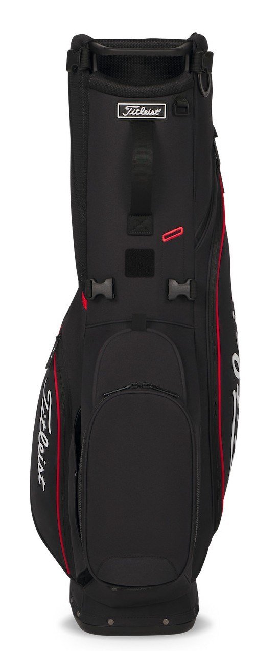 Titleist Players S4 stand bag, black/red/white