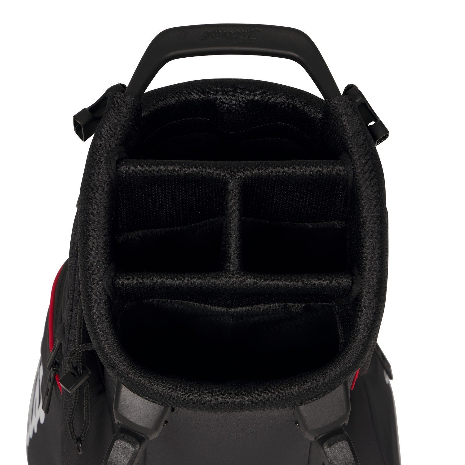 Titleist Players S4 stand bag, black/red/white