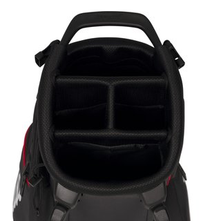Titleist Players S4 stand bag, black/red/white