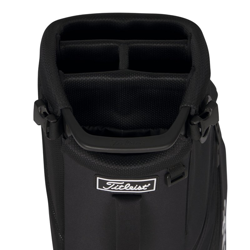 Titleist Players S4 stand bag, black/black/white