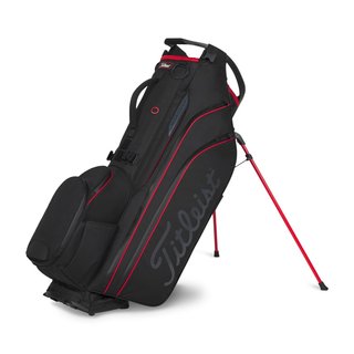 Titleist Hybrid 14 StaDry stand bag, černo/červený