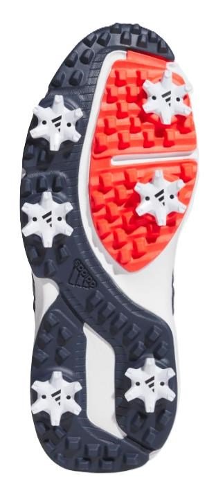 Adidas Tour360 24 Boa dětské golfové boty, bílo/modro/červené