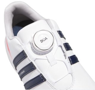 Adidas Tour360 24 Boa dětské golfové boty, bílo/modro/červené