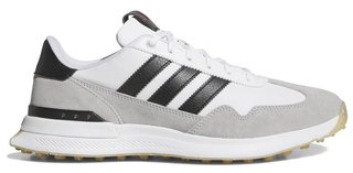 Adidas S2G 26 Textile Spikeless pánské golfové boty, bílo/šedo/černé