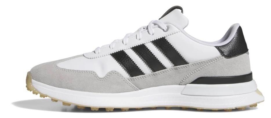 Adidas S2G 26 Textile Spikeless pánské golfové boty, bílo/šedo/černé
