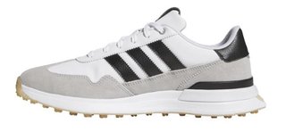 Adidas S2G 26 Textile Spikeless pánské golfové boty, bílo/šedo/černé