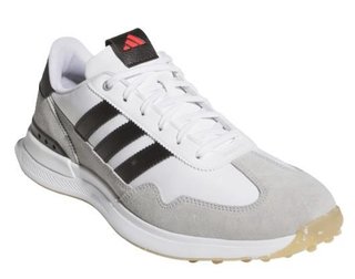 Adidas S2G 26 Textile Spikeless pánské golfové boty, bílo/šedo/černé