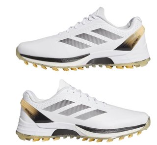 Adidas Adizero ZG Spikeless pánské golfové boty, bílo/šedé