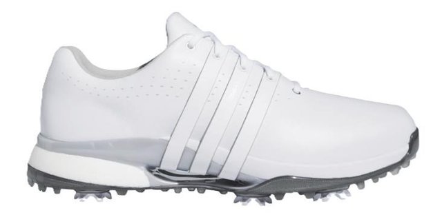 Adidas Tour360 24 Wide pánské golfové boty, bílo/šedé