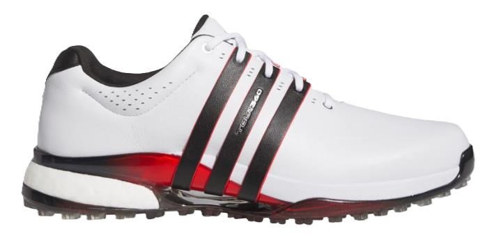 Adidas Tour360 25 Spikeless pánské golfové boty, bílo/černé