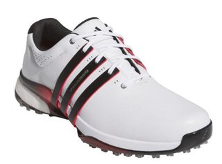 Adidas Tour360 25 Spikeless pánské golfové boty, bílo/černé
