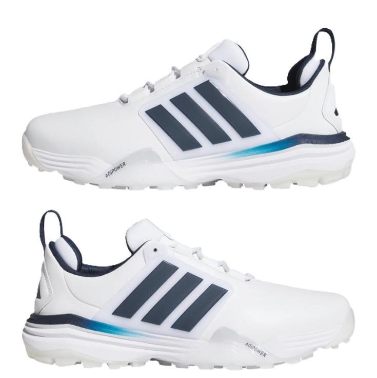 Adidas Adipower 26 Spikeless pánské golfové boty, bílo/modré
