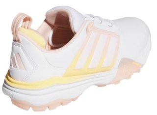 Adidas Adipower 26 Spikeless dámské golfové boty, cloud white/blush pink/ice tangerine