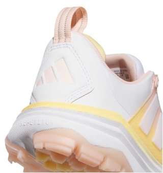 Adidas Adipower 26 Spikeless dámské golfové boty, cloud white/blush pink/ice tangerine