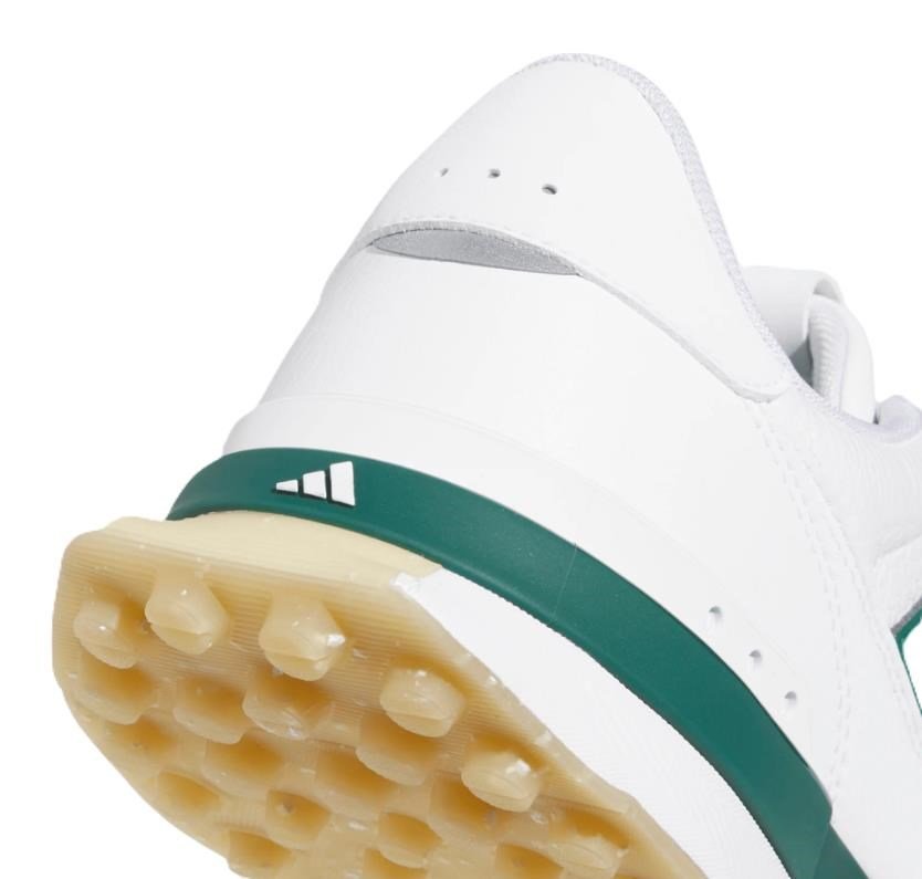 Adidas S2G 26 Leather Spikeless pánské golfové boty, bílo/zelené