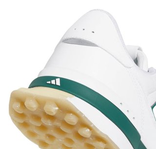 Adidas S2G 26 Leather Spikeless pánské golfové boty, bílo/zelené