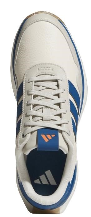 Adidas S2G 26 Leather Spikeless pánské golfové boty, chalk white/dusky petrol/beige