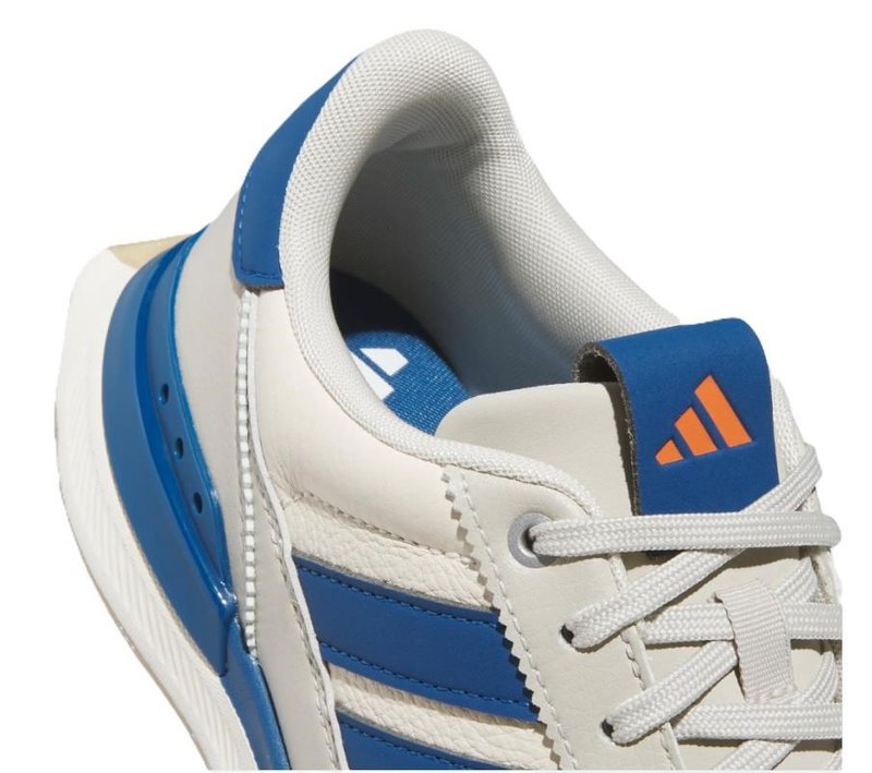 Adidas S2G 26 Leather Spikeless pánské golfové boty, chalk white/dusky petrol/beige