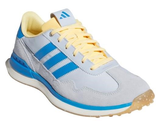 Adidas S2G 26 Textile Spikeless dámské golfové boty, crystal sky/lucid ray blue/ice tangerine