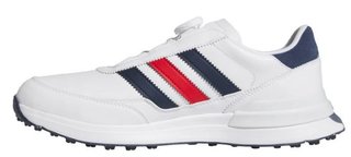 Adidas S2G 26 Boa pánské golfové boty, bílo/modro/červené